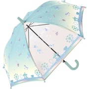 子供用傘 メリーランド女児 50cm ジャンプ式 透明窓つき ミント 576-020