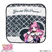 2859170 キミとアイドルプリキュア♪ ミニタオル 約20×20cm キュアキッス（ブラック）