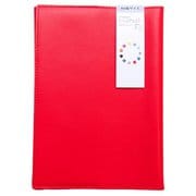トイロプラス ブックカバー B6 レッド 本革ブックカバー ノートカバー ハードカバー レザー カラフル 10色 TP-BC002-3