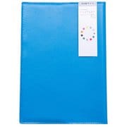 トイロプラス ブックカバー B6 ブルー 本革ブックカバー ノートカバー ハードカバー レザー カラフル 10色 TP-BC002-6