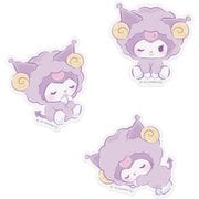限定 サンリオキャラクターズ ステッカーセット おやすみひつじ クロミ 001794-52