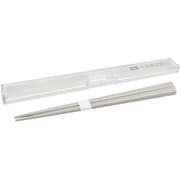 箸箱セット スリム 箸 18cm 抗菌 STOCK&LUNCH ホワイト HS-18