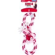 パピーロープタグ M ピンク [子犬用ふれあい玩具]