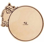 コースター 木製 ねこ 合板 コップ敷き 日本製 メインクーン YK17-101
