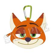 DN-5549135NW ディズニー ズートピア カラビナ付きぬいぐるみファスナーマスコット ニック・ワイルド