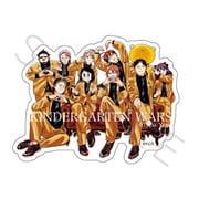 SYNC-WARS2CSK-SF 幼稚園WARS クリアステッカー 第2弾 デザインF