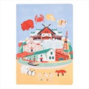 JAPAN ノート A6 北海道の冬 JP0109