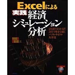 Excelによる実践経済シミュレーション分析―ひと目でわかる!!2015年まで続くバブルサイクル大不況 [単行本]