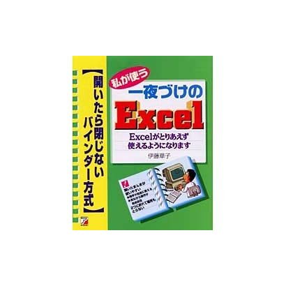 私が使う一夜づけのExcel―Excelがとりあえず使えるようになります [単行本]
