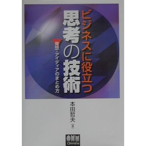 ビジネスに役立つ思考の技術―発想・アイディアのまとめ方 [単行本]