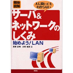明快図解人に聞いてもわからないサーバ&ネットワークのしくみ－始めようLAN [単行本]
