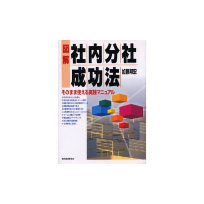 図解 社内分社成功法―そのまま使える実践マニュアル [単行本]