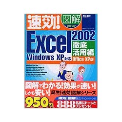 速効!図解 Excel2002 徹底活用編―WindowsXP対応 OfficeXP版 [単行本]