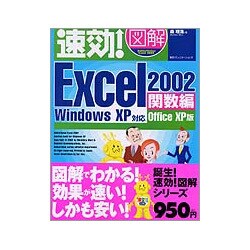 速効!図解Excel2002 関数編―WindowsXP対応 OfficeXP版(速効!図解シリーズ) [単行本]