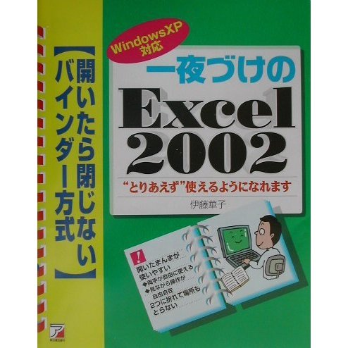 一夜づけのExcel2002―WindowsXP対応(アスカコンピュータ) [単行本]
