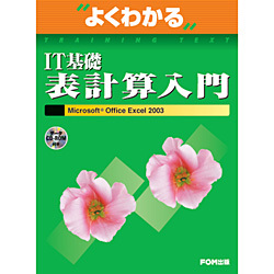 よくわかるIT基礎表計算入門―Microsoft Office Excel2003 [単行本]