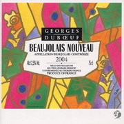 BEAUJOLAIS NOUVEAU 2004