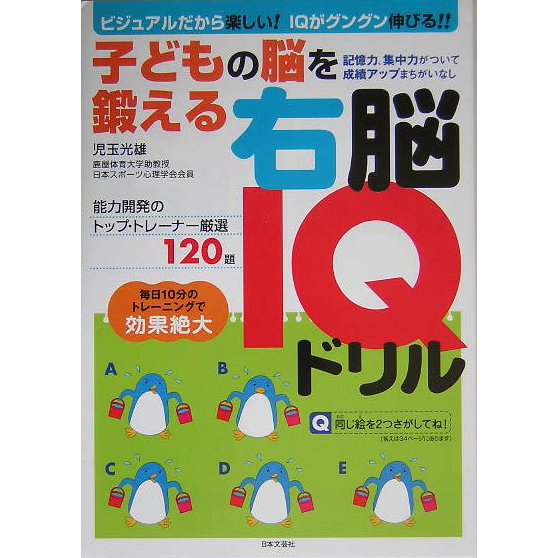子どもの脳を鍛える右脳IQドリル [単行本]