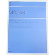 モーツァルト　2台のピアノのためのソナタとフーガ(全音ピアノライブラリー) [単行本]