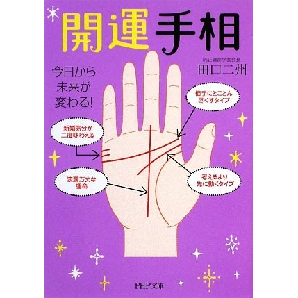 開運手相―今日から未来が変わる!(PHP文庫) [文庫]