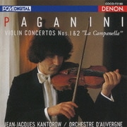 パガニーニ:ヴァイオリン協奏曲 第1番・第2番 (デンオン・クラシック・ベスト100)