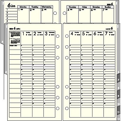 072 月間&週間ダイアリー [ムックその他]