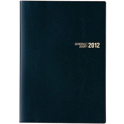 6126 能率ダイアリーB5月間ブロックタイプ 黒 [ムックその他]