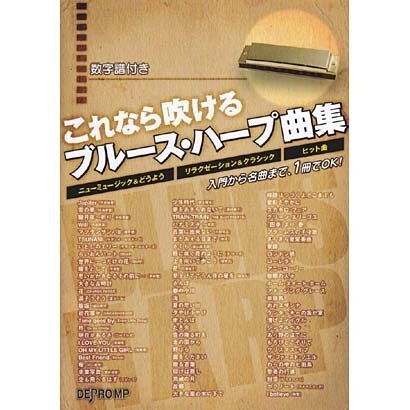 数字譜付き これなら吹けるブルース・ハープ曲集