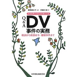 Q&A DV(ドメスティック・バイオレンス)事件の実務―相談から保護命令・離婚事件まで [単行本]