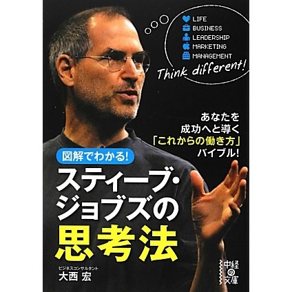 図解でわかる!スティーブ・ジョブズの思考法(中経の文庫) [文庫]