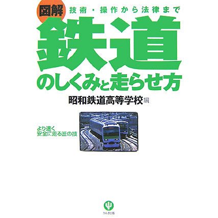 図解 鉄道のしくみと走らせ方―技術・操作から法律まで [単行本]