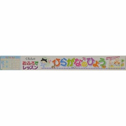 おふろでレッスン ひらがなのひょう（おふろでレッスン） [単行本]