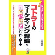 コトラーのマーケティング理論が面白いほどわかる本―マーケティングの基本の基本が理解できる35の項目 [単行本]