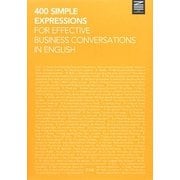 ビジネス英語シンプル会話表現400 [単行本]