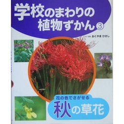学校のまわりの植物ずかん〈3〉花の色でさがせる秋の草花 [単行本]