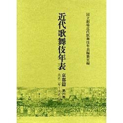 近代歌舞伎年表 京都篇 第6巻 [全集叢書]