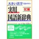 ヨコ組 実用国語新辞典 [事典辞典]