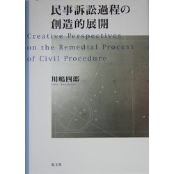 民事訴訟過程の創造的展開 [単行本]