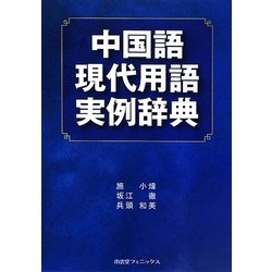 中国語現代用語実例辞典 [単行本]