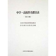 中学・高校件名標目表 第3版 [単行本]