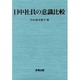 日中社員の意識比較 [単行本]