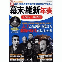 図解幕末・維新年表－江戸・京都の重大事件を同時並行で見る!!（ローレンスムック 歴史雑学BOOK） [ムックその他]