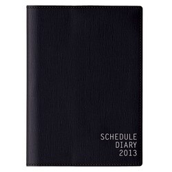 9885 能率ダイアリーB6カジュアル1(ブラック) 4月始 [ムックその他]