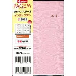 9882 ペイジェムA6マンスリー2(ピンク) 4月始まり [ムックその他]