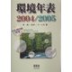 環境年表〈2004/2005〉 [単行本]