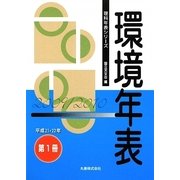 環境年表〈平成21・22年〉(理科年表シリーズ) [単行本]