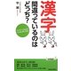 「漢字」間違っているのはどっち?―「2つに1つ」なのにこんなに手こずる!(青春新書PLAYBOOKS) [新書]