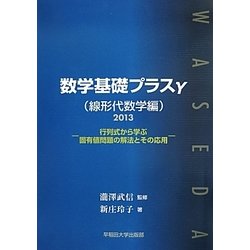 数学基礎プラスγ 線形代数学編〈2013〉行列式から学ぶ固有値問題の解法とその応用 [単行本]