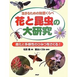 花と昆虫の大研究―進化と多様性のひみつをさぐる!生きるための知恵くらべ [事典辞典]