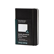 スケジュール+ノート18ヶ月ハードカバー/ポケット 2013 [単行本]